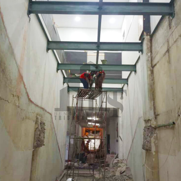 Pemasangan Baja Bank DBS   Jakarta Pusat