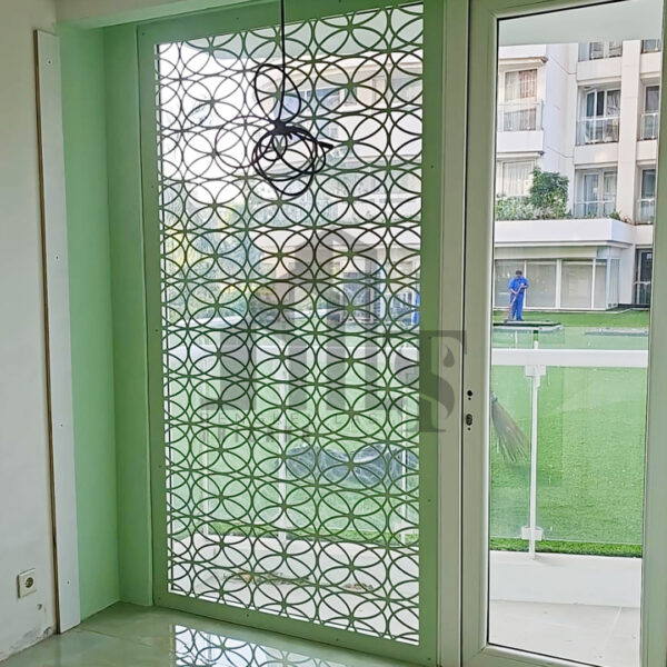 Pintu Laser Cuting Apartemen Kemayoran
