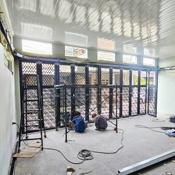 Pintu Tikung Laser Cutting Permata Japos Tangerang