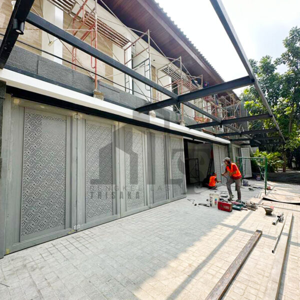 Pintu laser cutting