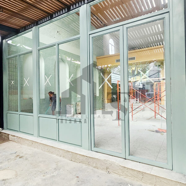 Partisi pintu besi custom kemang jakarta selatan