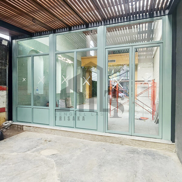 Partisi pintu besi custom kemang jakarta selatan4