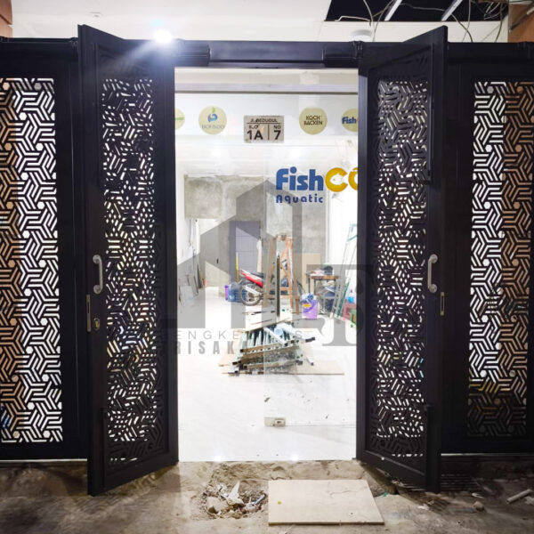 Pintu lipat laser cutting tegal alur jakarta barat
