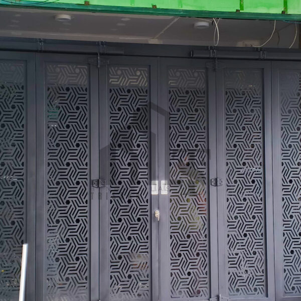 Pintu lipat laser cutting tegal alur jakarta barat