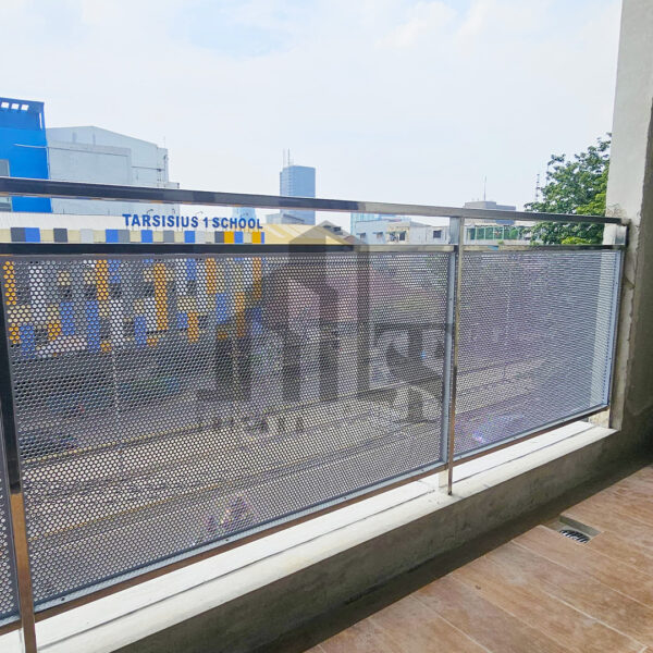 Railing Tangga Gedung MSC   Petojo Jakarta Pusat