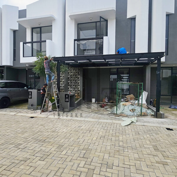 Proyek-Kanopi-Kaca-tempred--Cluster-Nerin-Giantara-Serpong5 Proyek Kanopi Kaca tempred Cluster Nerin Giantara Serpong