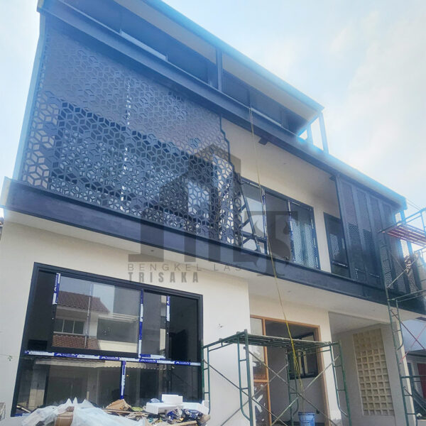 Proyek Fasad Laser Cutting – Pak Ferdinand, Bintaro